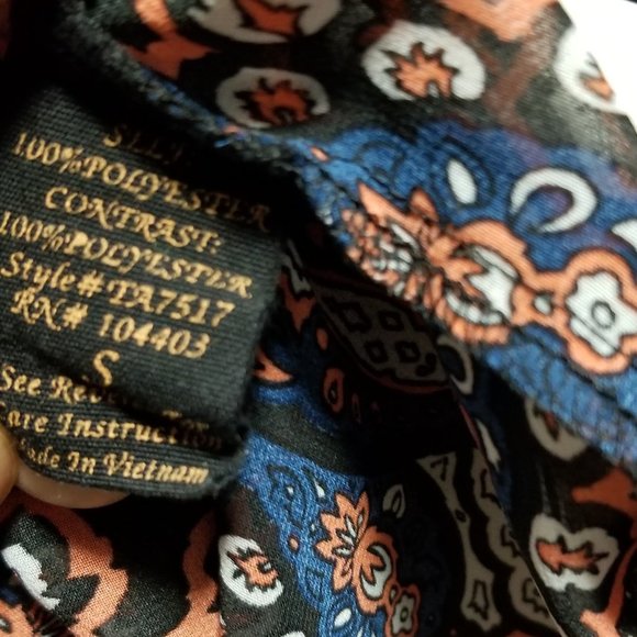 Mine‎ Women's Top Blouse Small Round neck Multi color - Picture 7 of 10